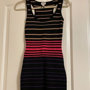 Beautiful striped form fitting dress from dynamite